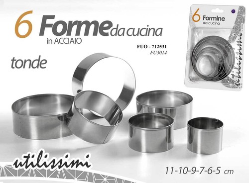 Forme tonde stampo dolci - 6,